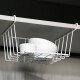 Cesto organizador colgante pequeño 25,6 x 20cm BLANCO