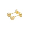 Abridores Bolitas-Oro Bajo-Sin Piedra-AB8011 Sinpiedra