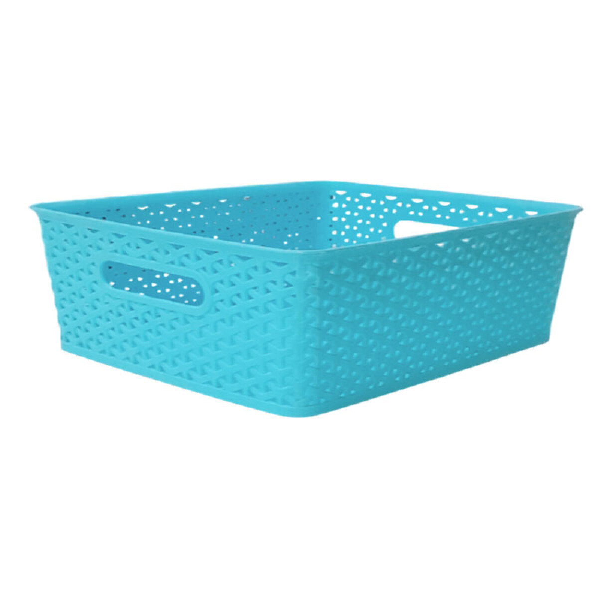 OUTLET Canasto Organizador con agarre 35.5x29.5x13.5cm - Outlet Canasto Organizador Con Agarre 35.5x29.5x13.5cm 