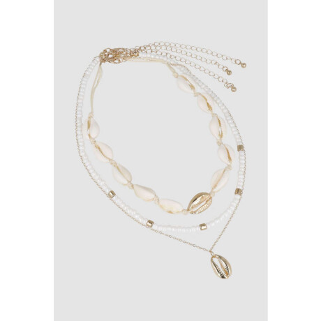 Collar caracol Oro fuerte