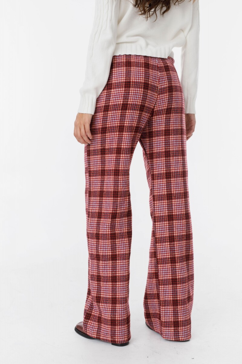 Pantalon Coraline Bordeaux/Lila