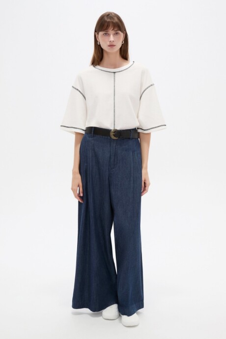 Pantalon Anvir Azul Oscuro