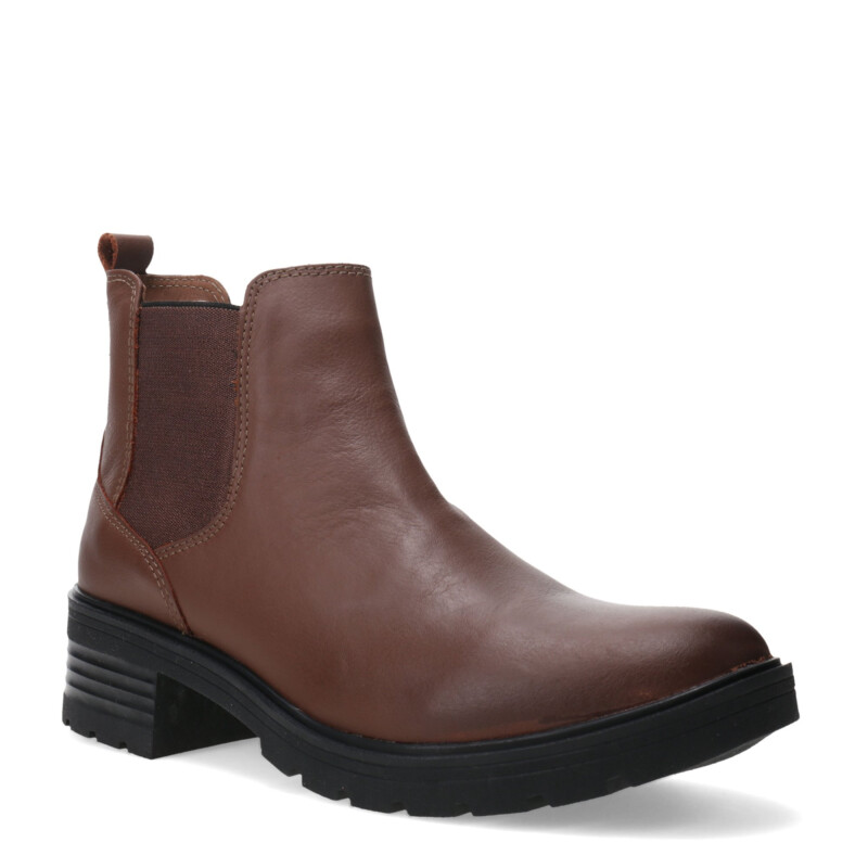 Botas de Mujer Freeway Casual Elastico Marrón Oscuro