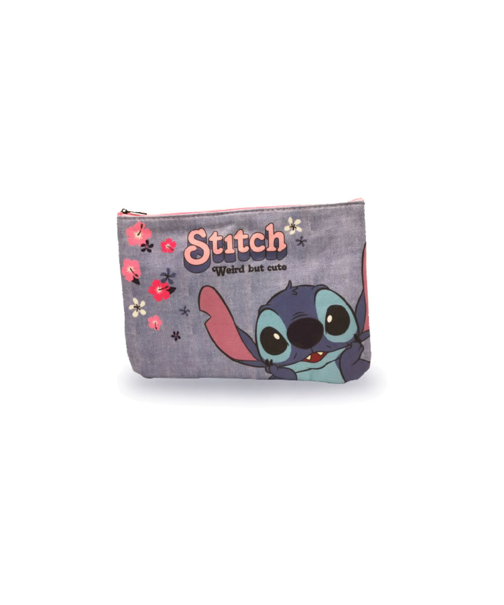 Neceser Infantil Tipo Sobre Stitch Bandolera 