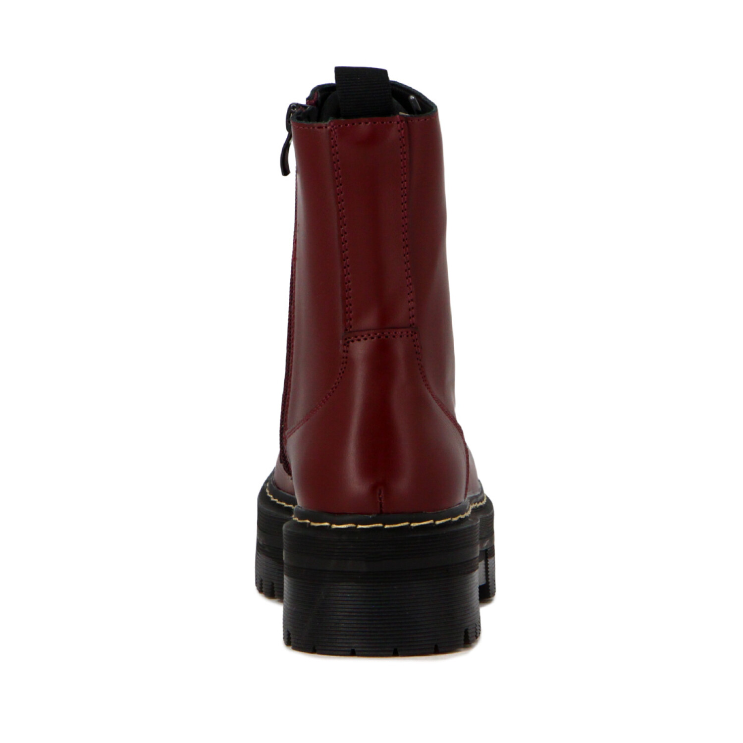 Bota alta acordonada outlet