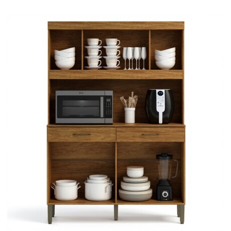 KIT DE COCINA ALACENA COMPACTA ARMARIO APARADOR - 8 PUERTAS 2 CAJONES KIT DE COCINA ALACENA COMPACTA ARMARIO APARADOR - 8 PUERTAS 2 CAJONES