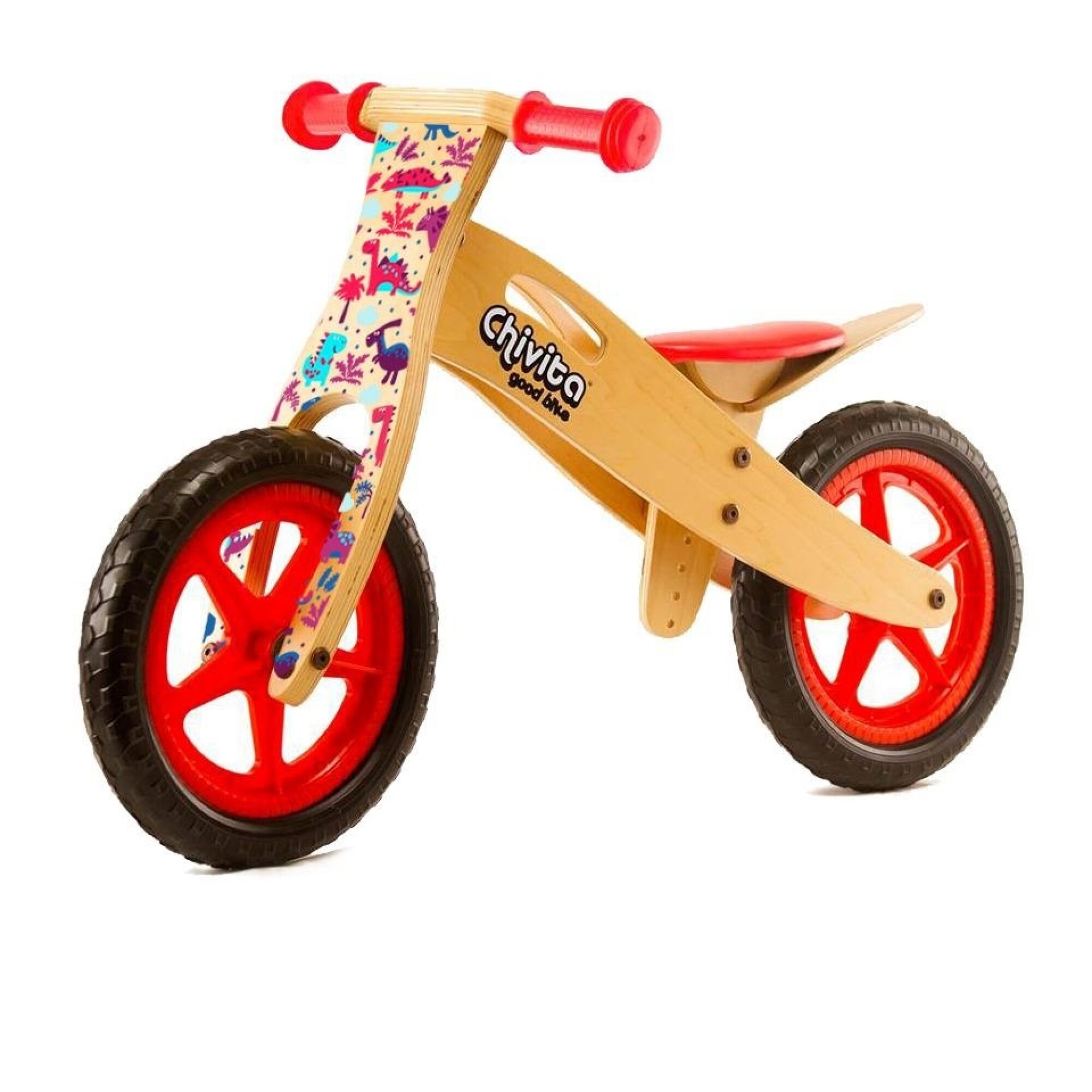 Bicicleta chivita de clearance madera