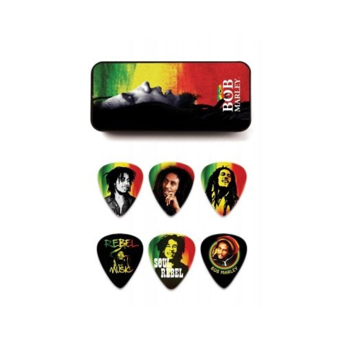 JIM DUNLOP RASTA MD LATA x6 PUAS 