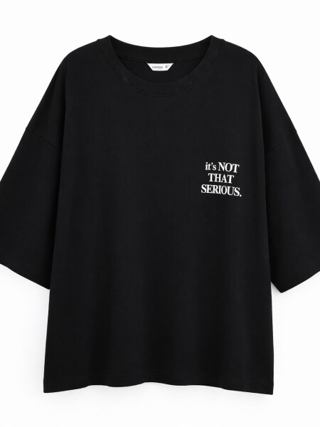 REMERA CORI NEGRO