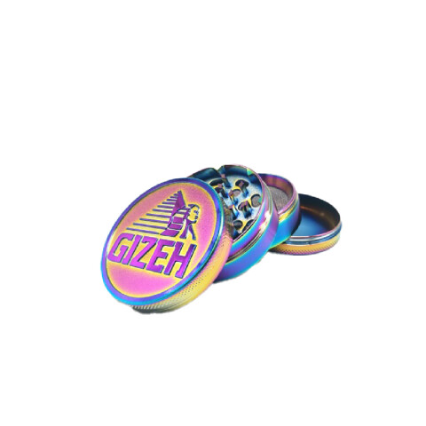 GRINDER GIZEH ICY TORNASOLADO 4 PARTES 60MM