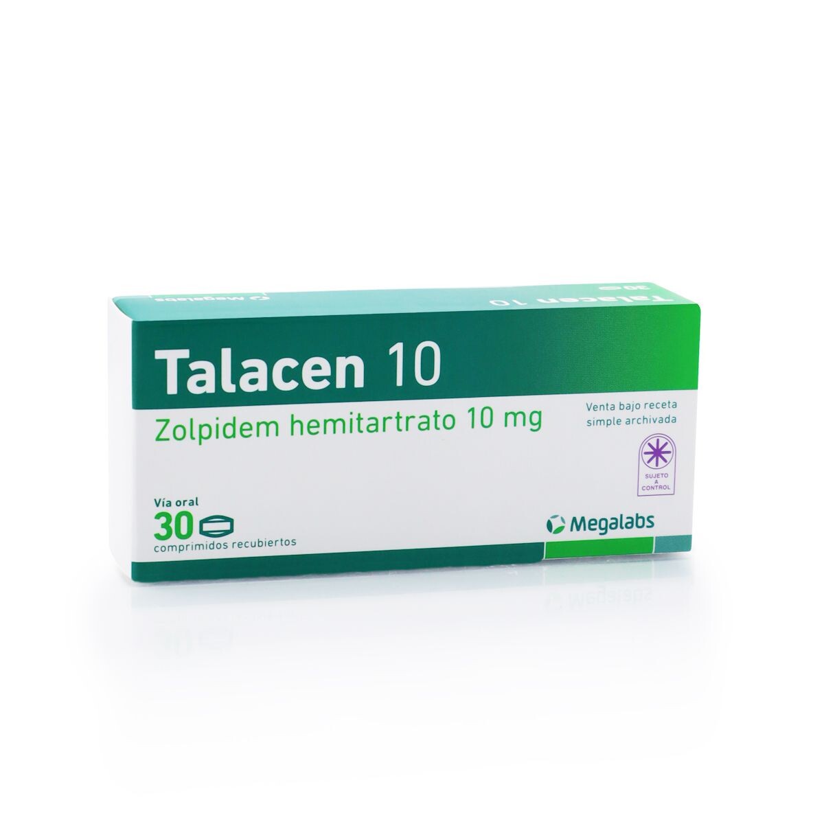 TALACEN 10 MG. CJ X 30 COMP. 