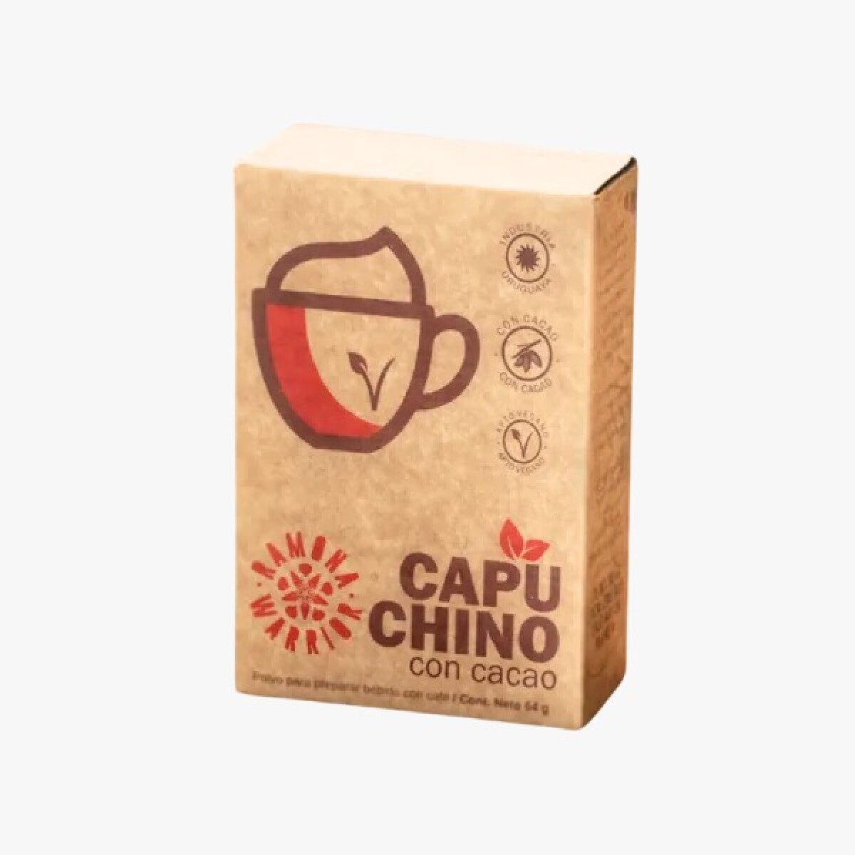 Capuchino Vegano RAMONA WARRIOR CON CACAO 