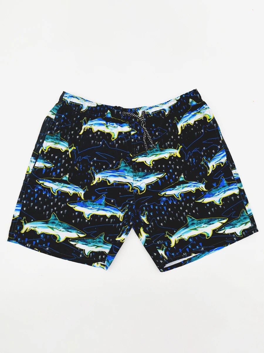 SHORT DE BAÑO FULL SUMMER - NEGRO 