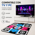 Alfombra De Baile Para Tv Pc Juego Precargado Musical Niños Color Negro