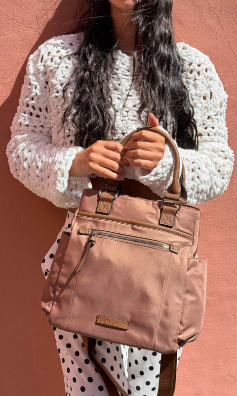 CARTERA MOCHILA VAINILLA CACAO