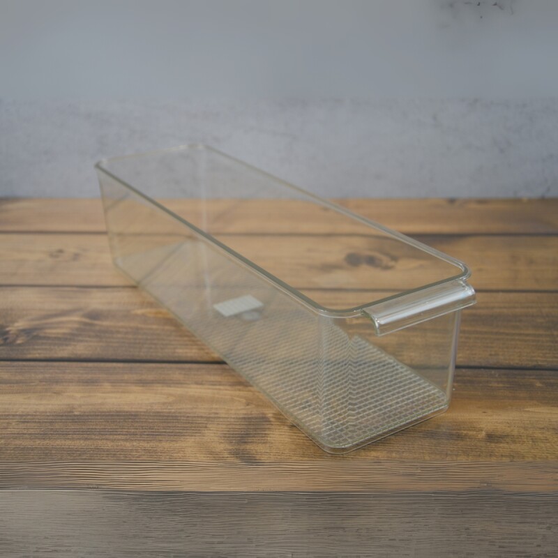 Organizador de acrílico sin tapa TRANSPARENTE