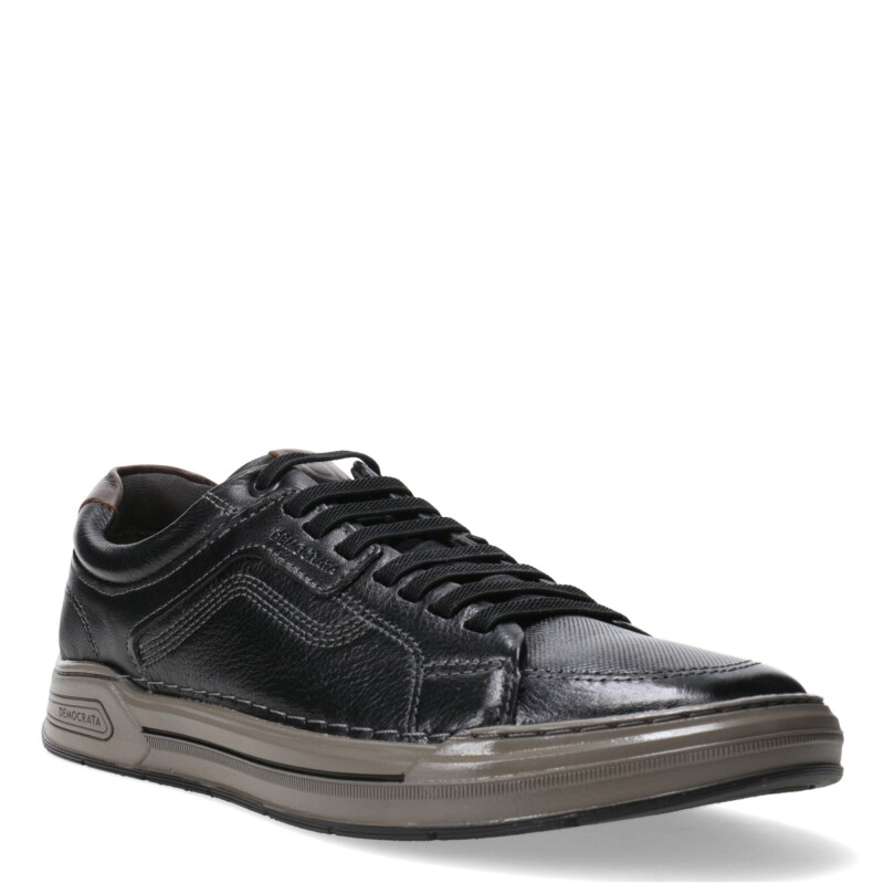 Championes de Hombre Democrata NOSU acordonado Negro