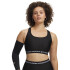 UA Crossback Mid Bra-RED BLK-011