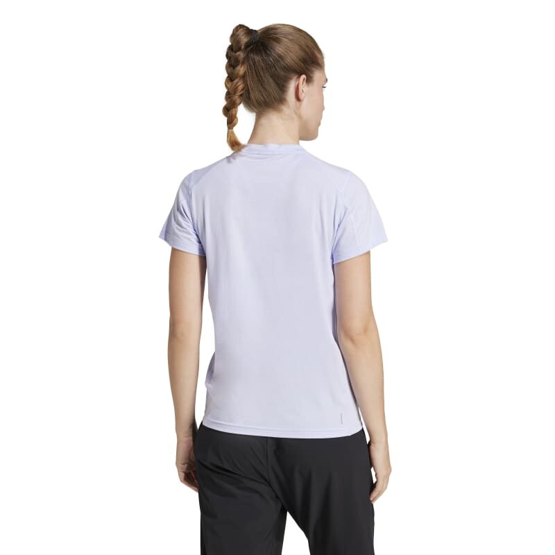 Remera Adidas Train Essentials Big Performance Logo Violeta