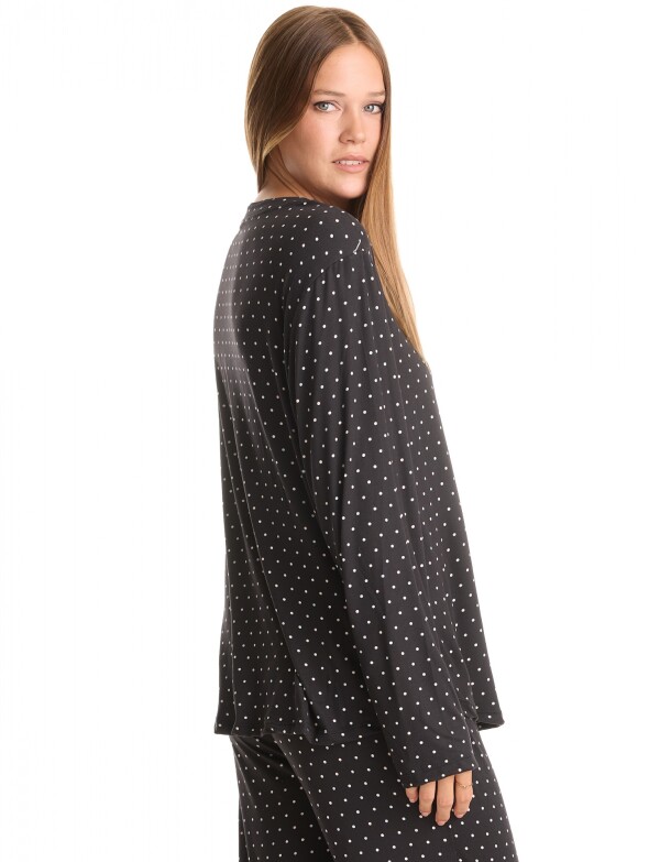 Pijama Con Pantalon NEGRO/MULTI