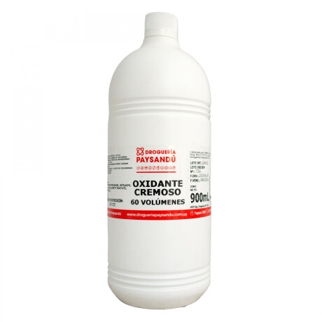 Oxidante Cremoso 60 Vol. 900 mL