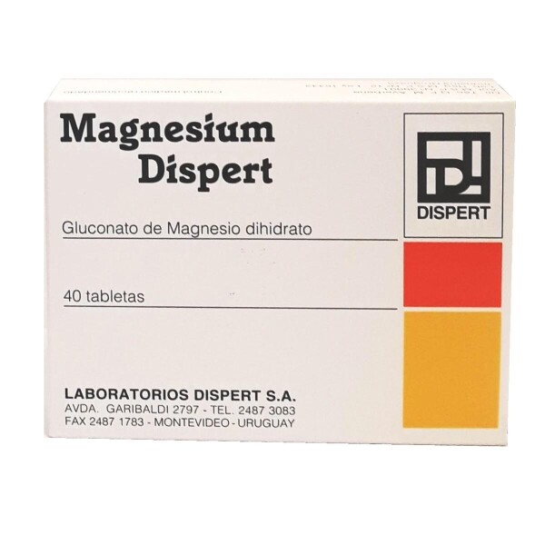 Magnesium 40 Tabletas - Dispert Magnesium 40 Tabletas - Dispert