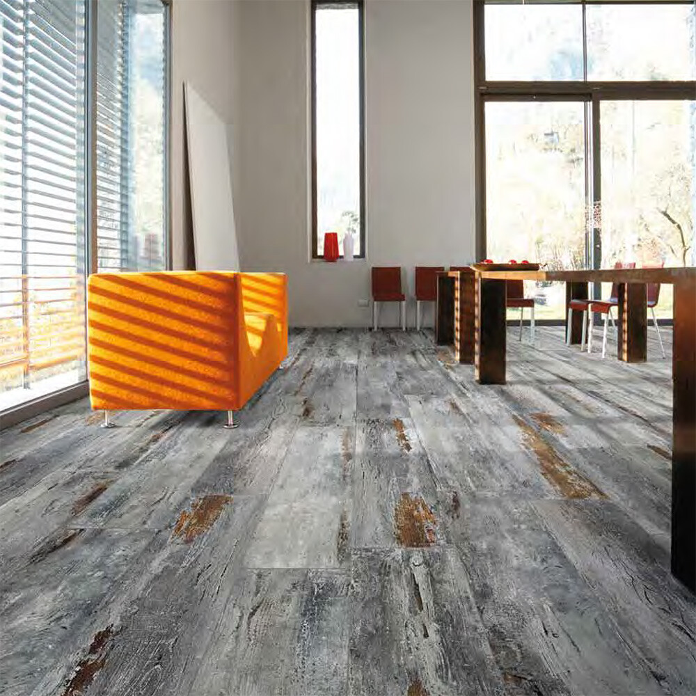 PORCELANATO OLD GREY MAMAWOOD "A" 20X122 CM Porcelanato Old Grey Mamawood "a" 20x122 Cm