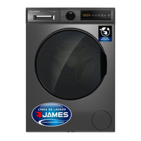 Lavarropas James Modelo LR 8140 INV DARK INOX G2 Lavarropas James Modelo LR 8140 INV DARK INOX G2