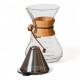 Cafetera Pour Over Borosilicato con Filtro de AC-inox 800ml Sin Color