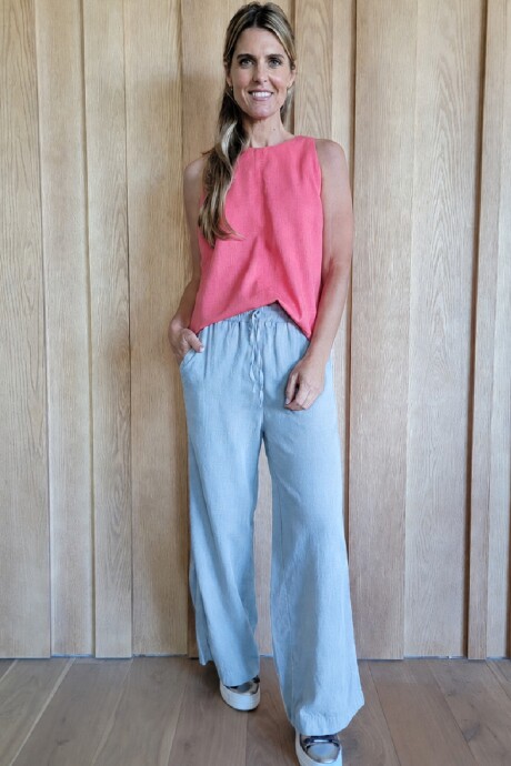 Pantalón Cactus Denim Celeste