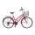Bicicleta Vintage Rodado 26 y 21 cambios Rojo