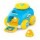 Juego Auto Catapulta + 2 Mini Autitos Plástico Bebé Huanger Celeste