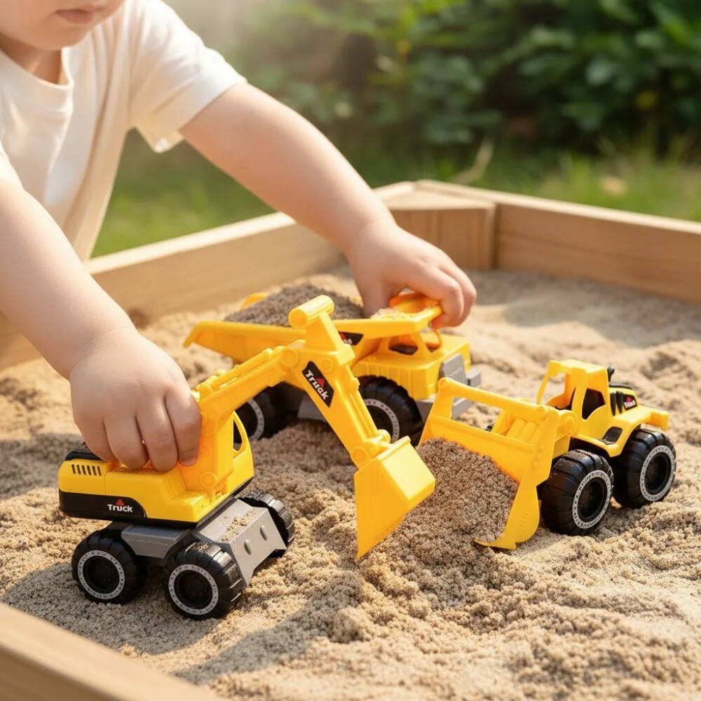 Set x3 vehículos construcción Set x3 vehículos construcción