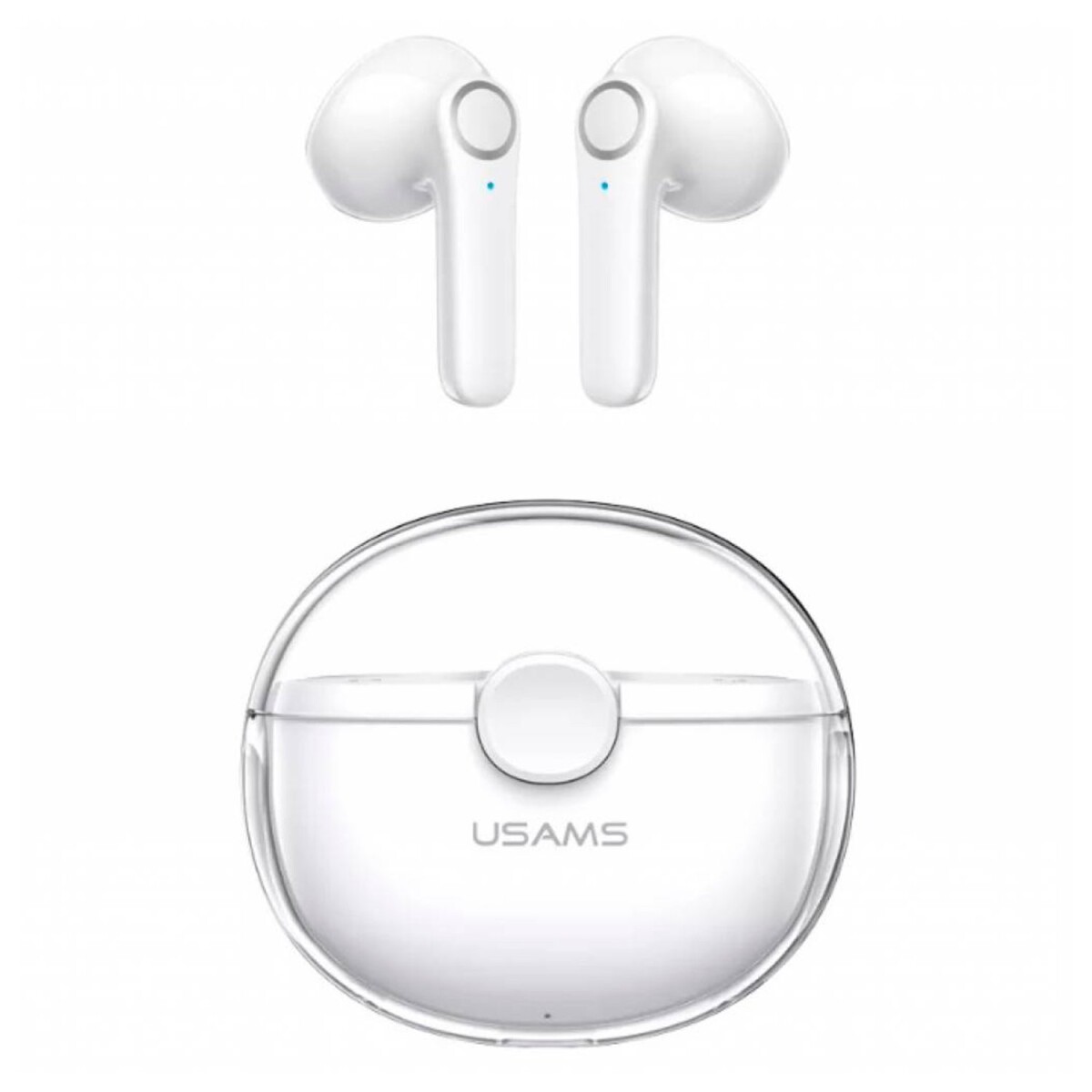 Auricular Inalambrico Usams Tws Bluetooth 5.1 Mini Calidad - Color Variante Blanco 