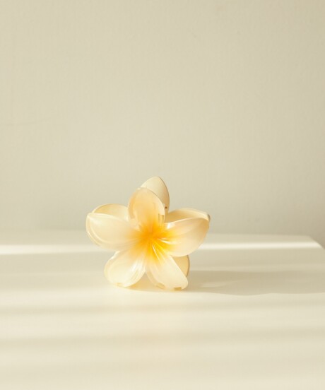 PINZA HAWAIIAN FLOWER AMARILLA