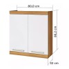 Aéreo Burguesa 80 cm Blanco 2 Puertas Aéreo Burguesa 80 Cm Blanco 2 Puertas