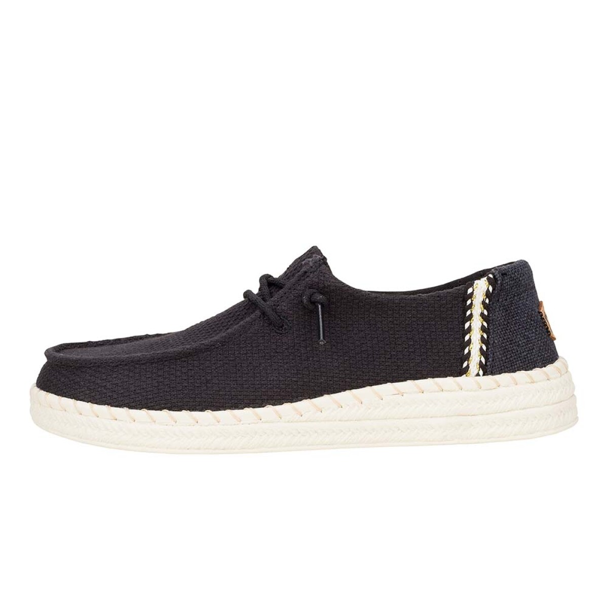 Wendy Espadrille Woven - Mujer - Black 