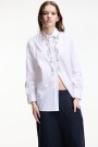 CAMISA APLIQUES Blanco