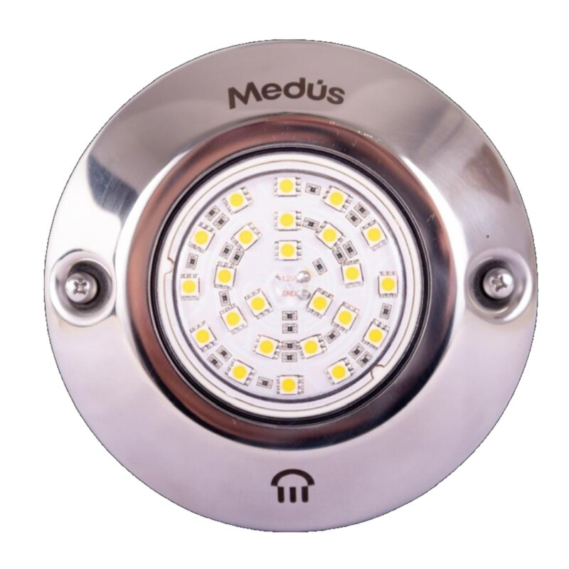 LUMINARIA SUBACUATICA ADO ACERO INOX 9W RGB 12V LUMINARIA SUBACUATICA ADO ACERO INOX 9W RGB 12V