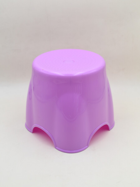 TABURETE PLASTICO LILA