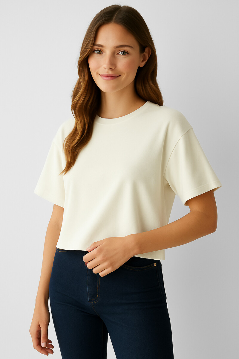 Remera Misterie - Blanco 