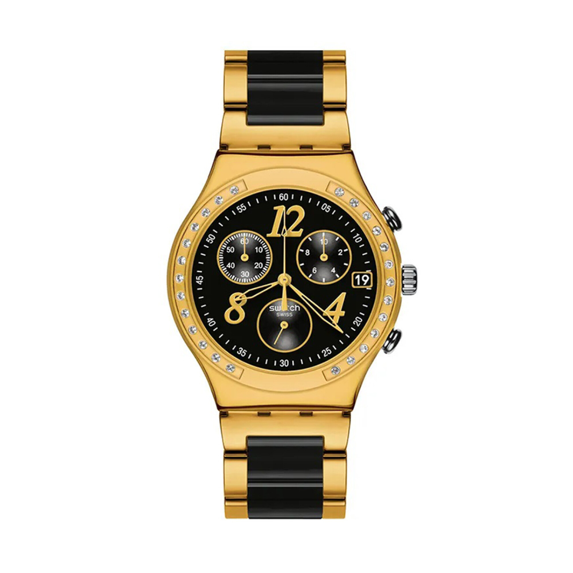 Swiss Swatch Irony Ladies Watch Ladies Swatch Irony 32mm Case Silver White  Watch, image size:2000x2000