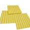 Servilleta a Rayas x20 und Amarillo