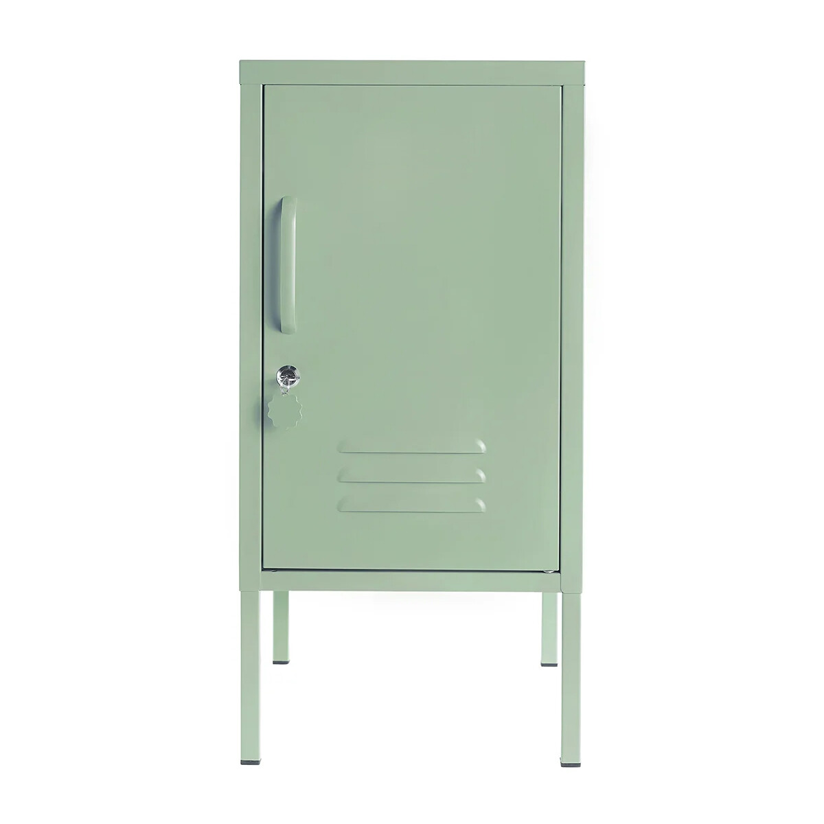 MESA LATERAL 1P - METAL VERDE OLIVIA 