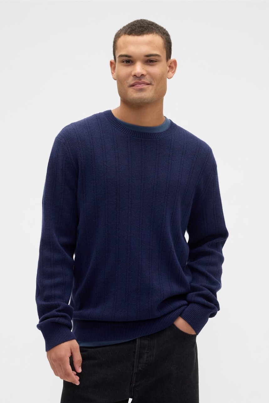 Buzo Cashsoft Hombre Navy Uniform