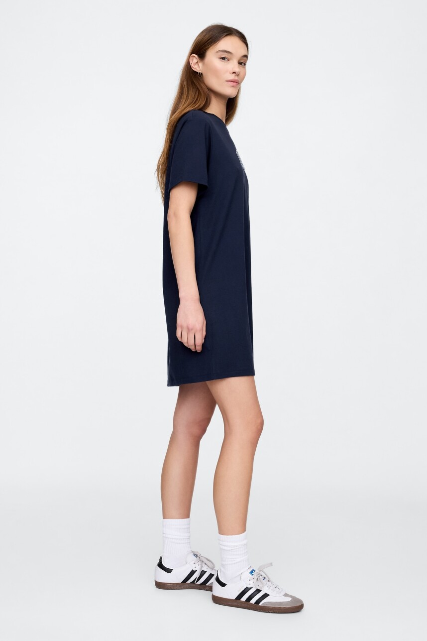Vestido Logo Gap Mujer Navy Uniform