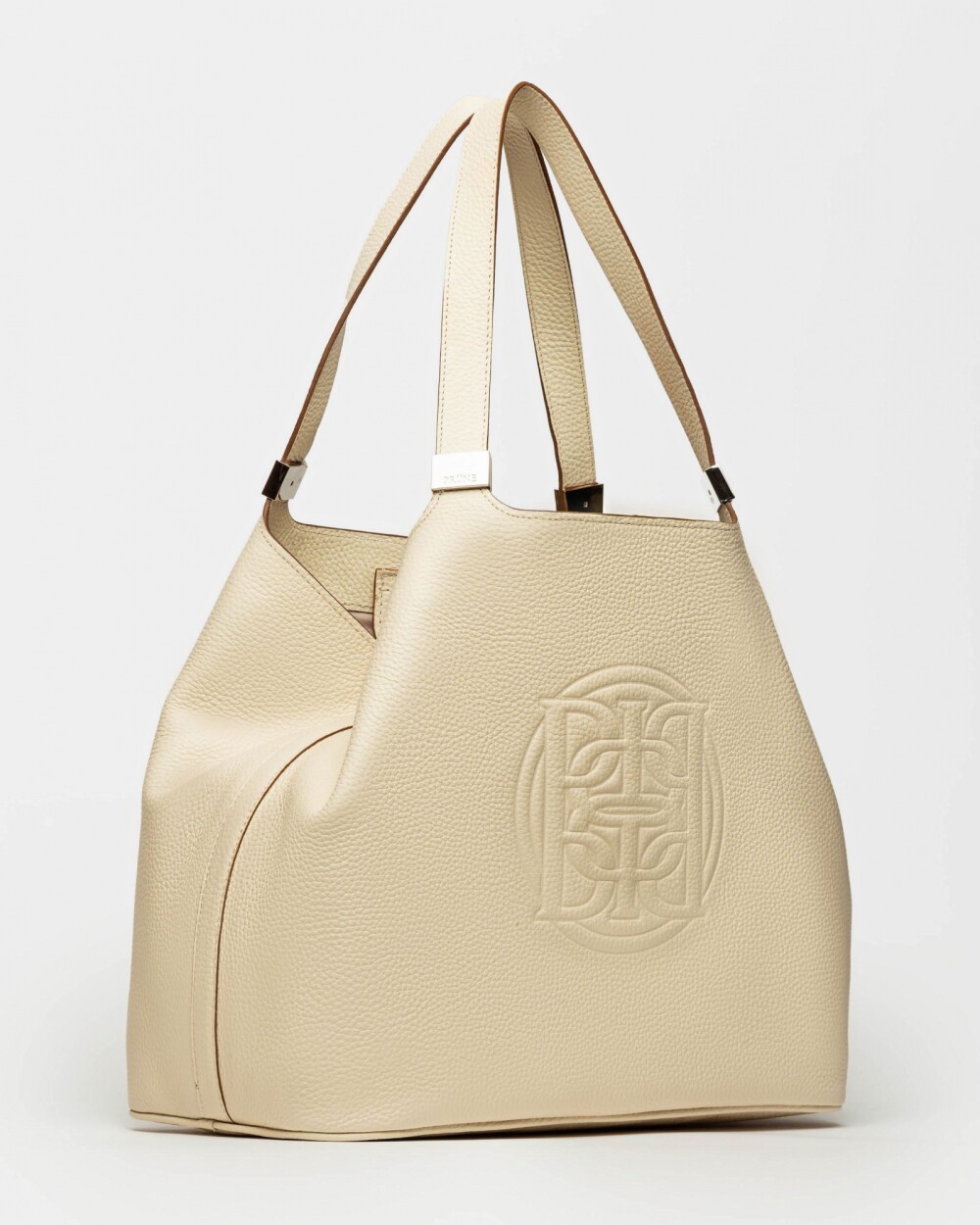 Bolso Eterial en cuero graneado Cotton