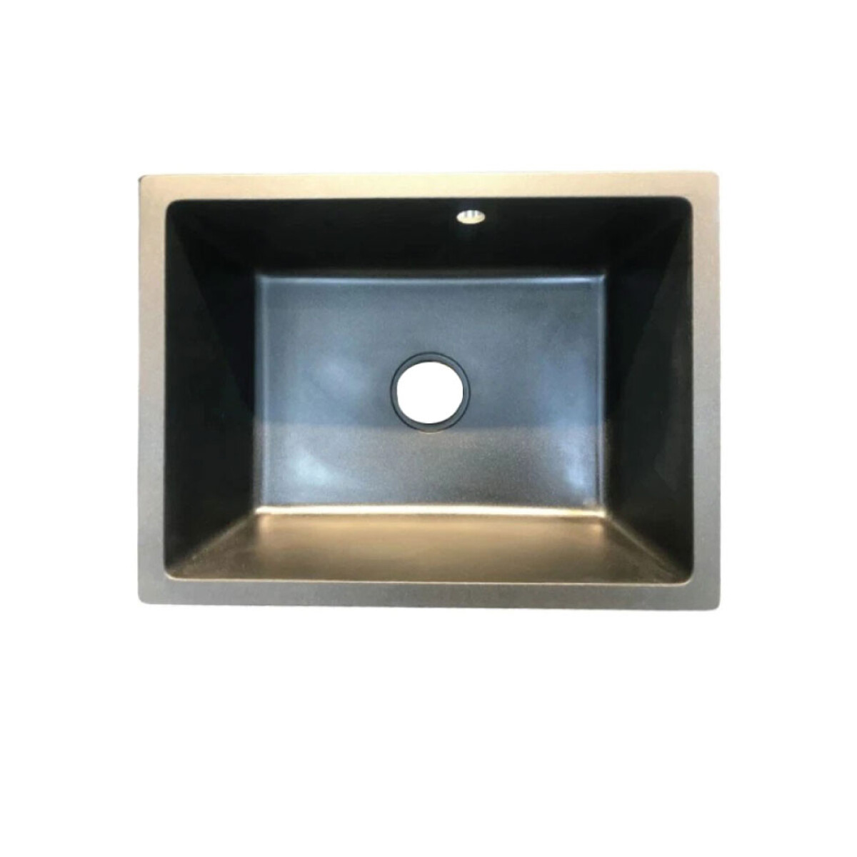 Pileta simple Composite negra 60 x 45 