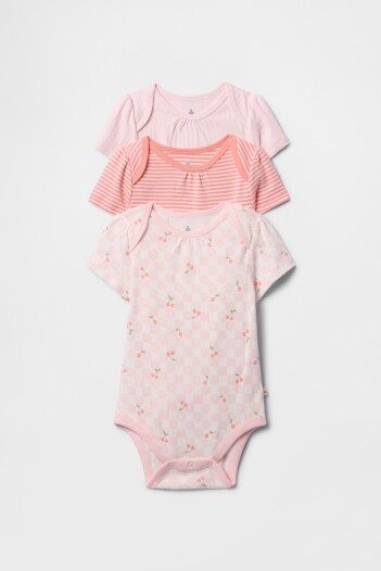 Bodies Pack X3 Bebé Cherry Blossom