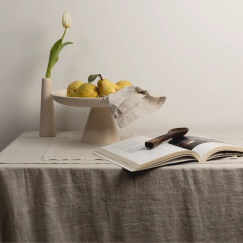 Mantel Lino Arista Natural (6-8 comensales) Mantel Lino Arista Natural (6-8 comensales)
